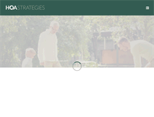 Tablet Screenshot of hoastrategies.com